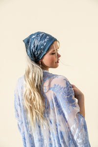 Soft Floral Vine Handkerchief Hats & Hair