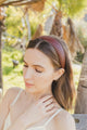 Solid Shade Woven Headband Accessories Brown