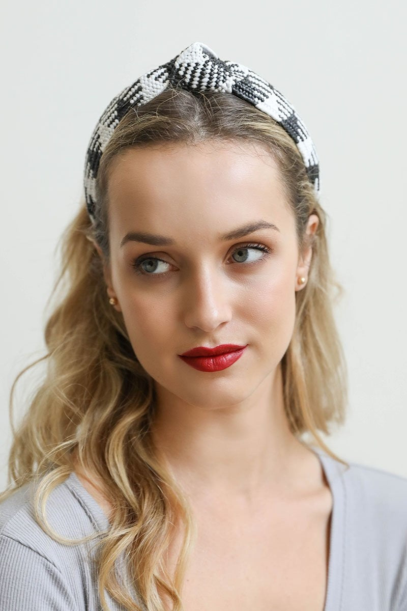 Straw Rattan Knotted Headband Hats &amp; Hair