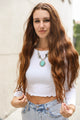 Turquoise Florette Necklace Jewelry