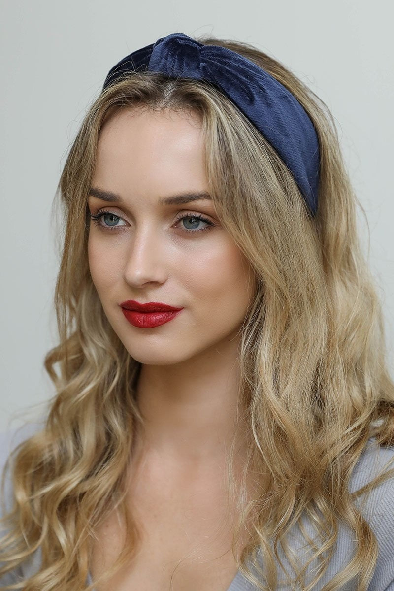 Velvet Twist Knot Headband Hats &amp; Hair