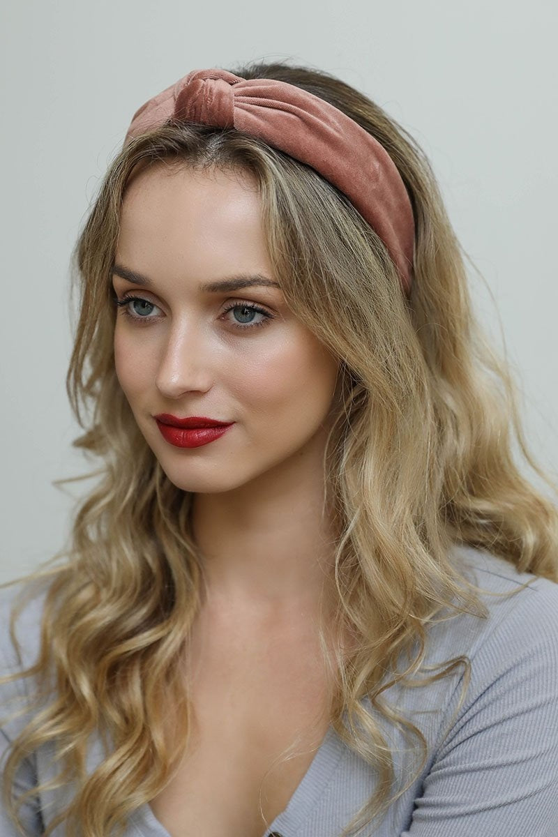 Velvet Twist Knot Headband Hats &amp; Hair