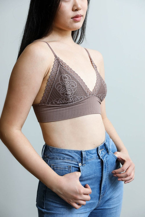 Leto Collection - Waistband Loop Lace Brami $22 – Thank you