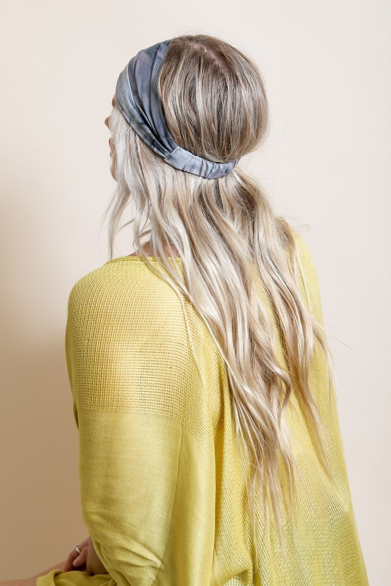 Wide Tie-Dye Headband Hats &amp; Hair